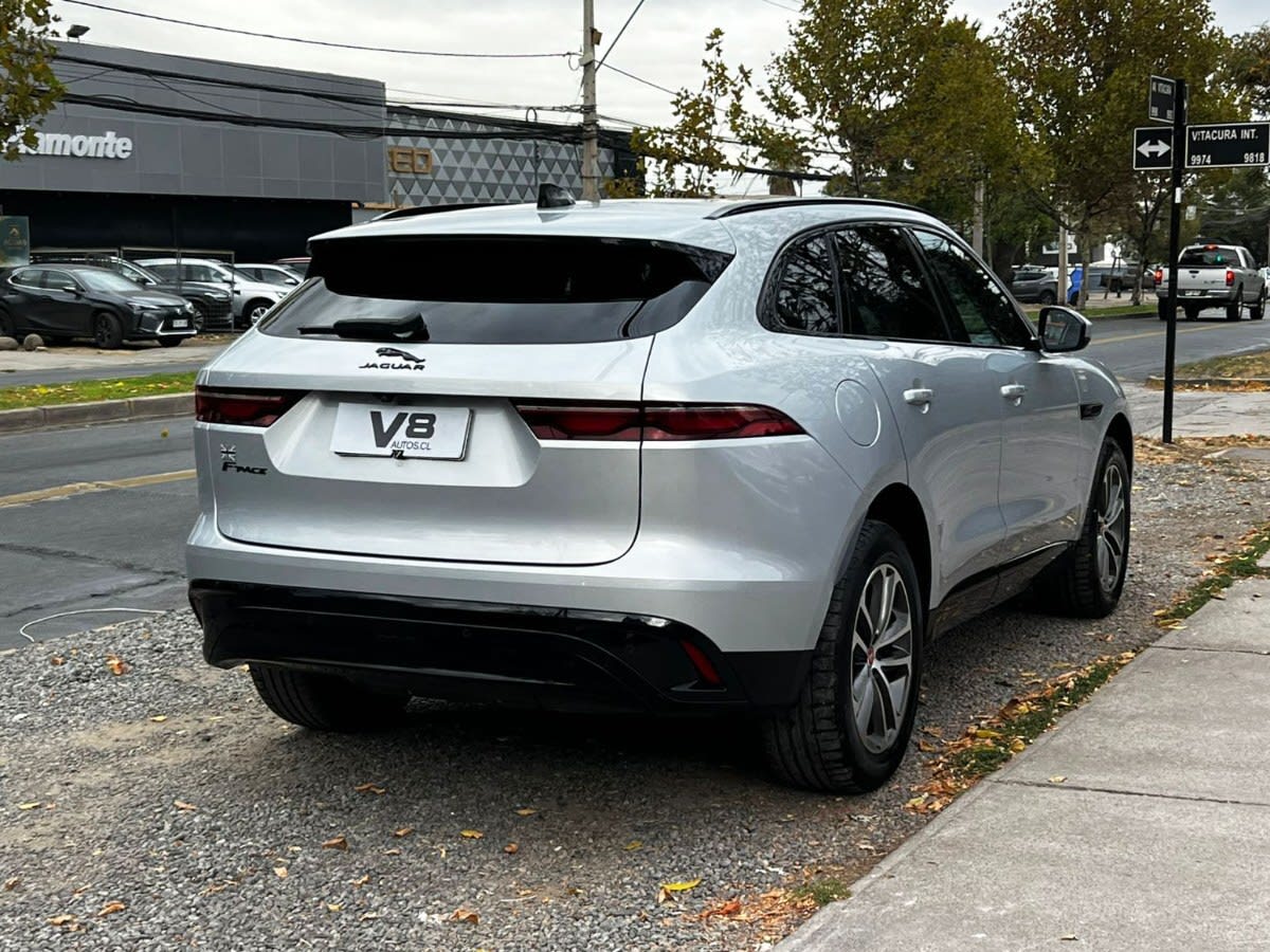 2022 Jaguar F-PACE DYNAMIC Plata - Miniatura 3