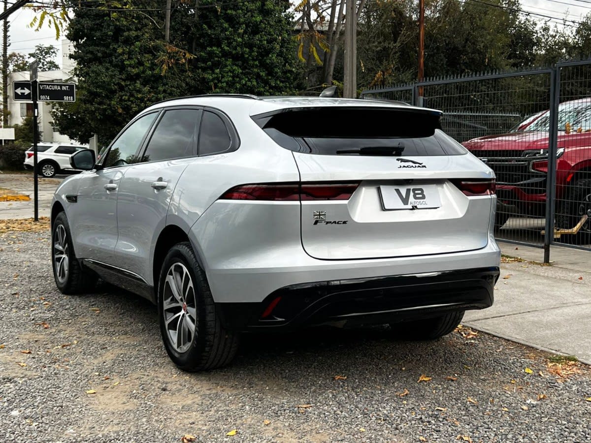 2022 Jaguar F-PACE DYNAMIC Plata - Miniatura 5