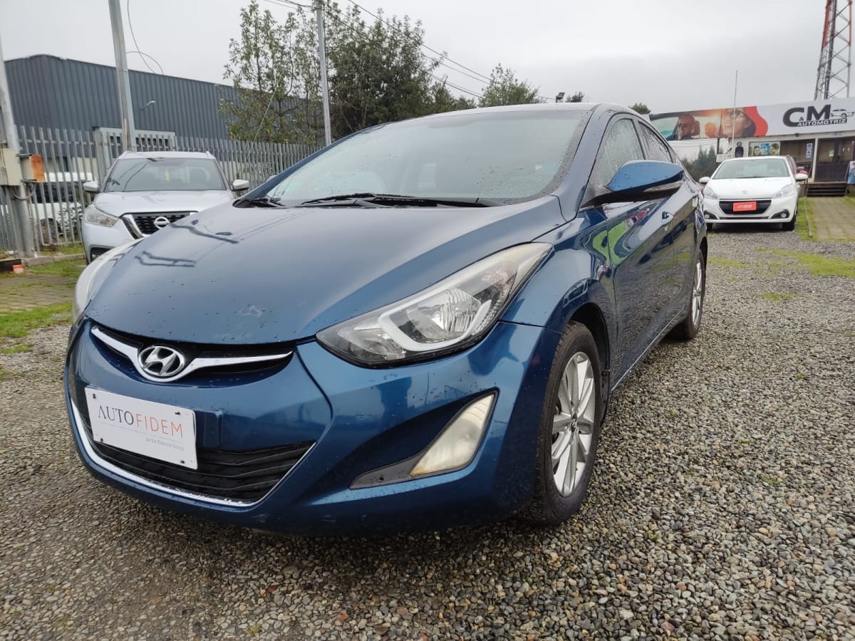 2016 Hyundai Elantra Azul - Miniatura 4
