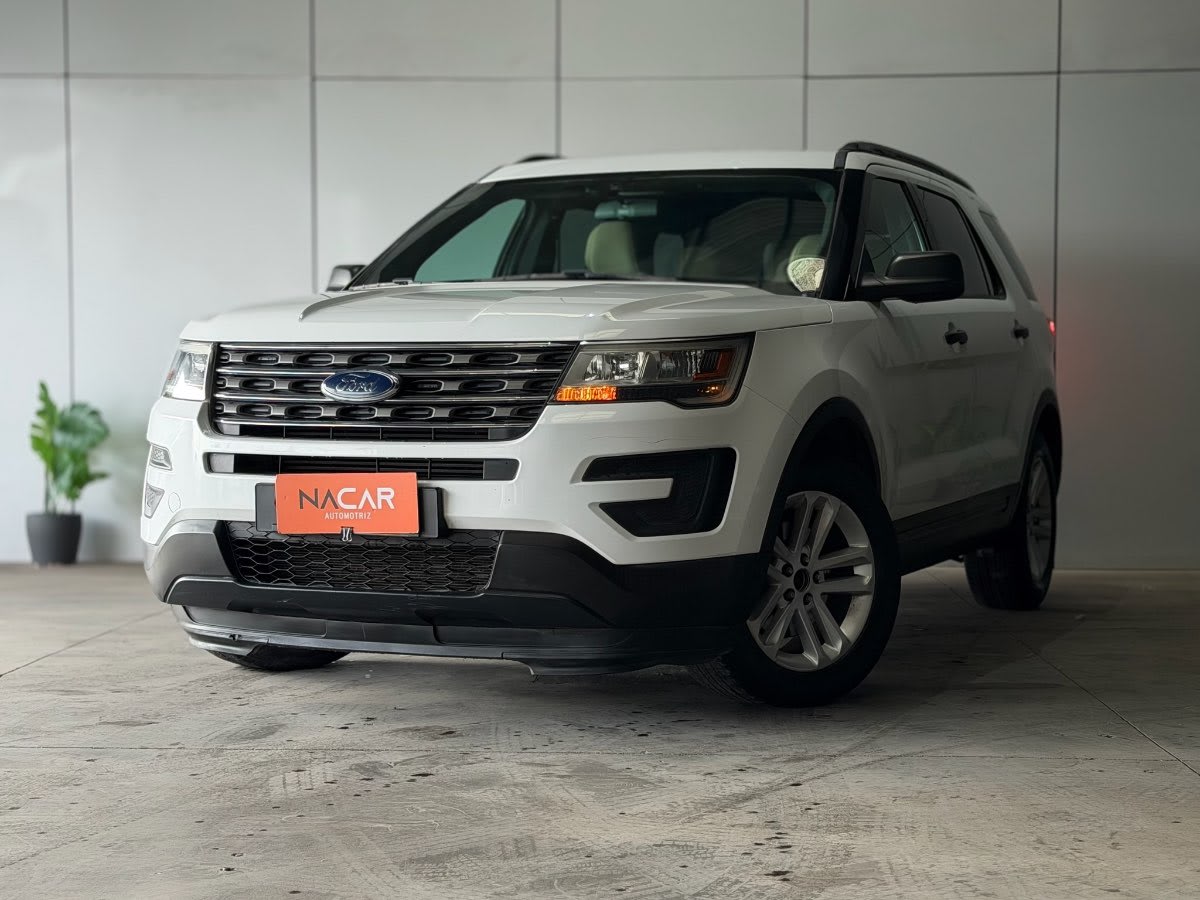 2017 Ford EXPLORER ECOBOOST LTD 2.3 AUT Blanco - Imagen 1