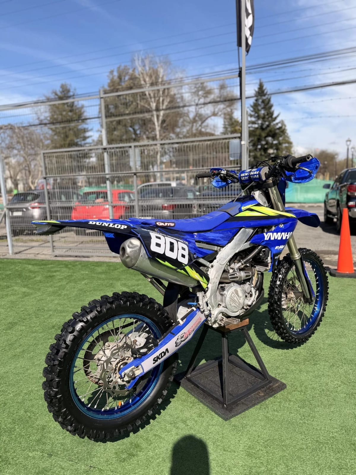 2023 Yamaha WR250F Azul - Miniatura 3