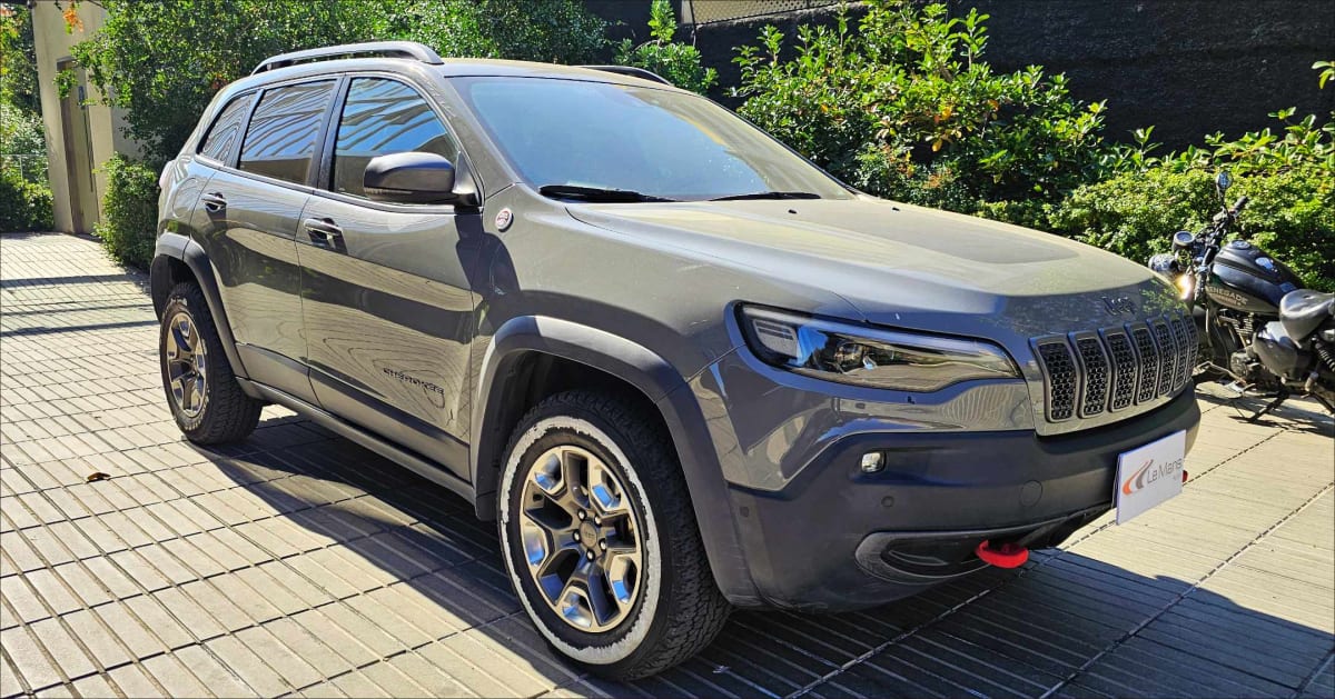2019 Jeep Cherokee Trailhawk Gris - Miniatura 8