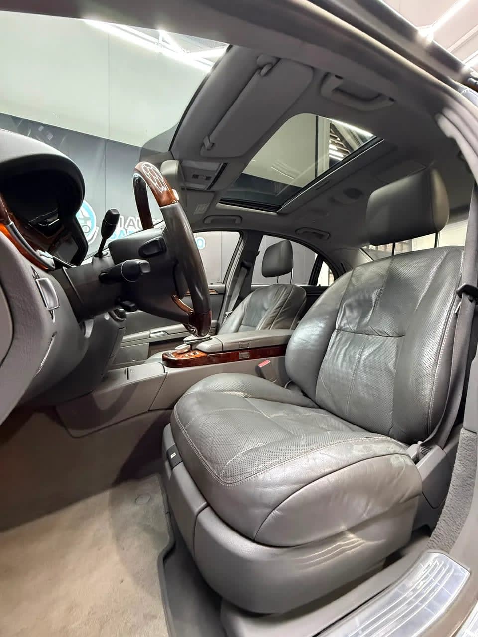 2008 Mercedes-Benz S 500 Gris - Miniatura 7