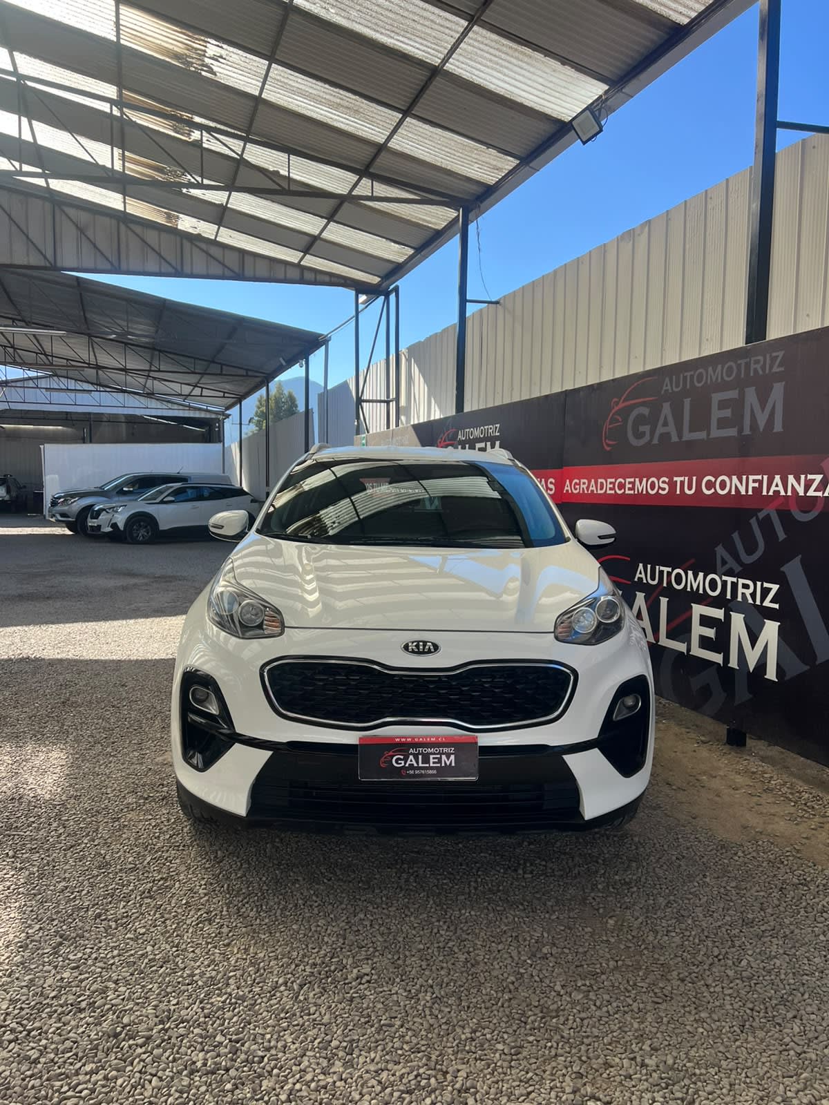 2021 KIA Sportage Blanco - Imagen 1