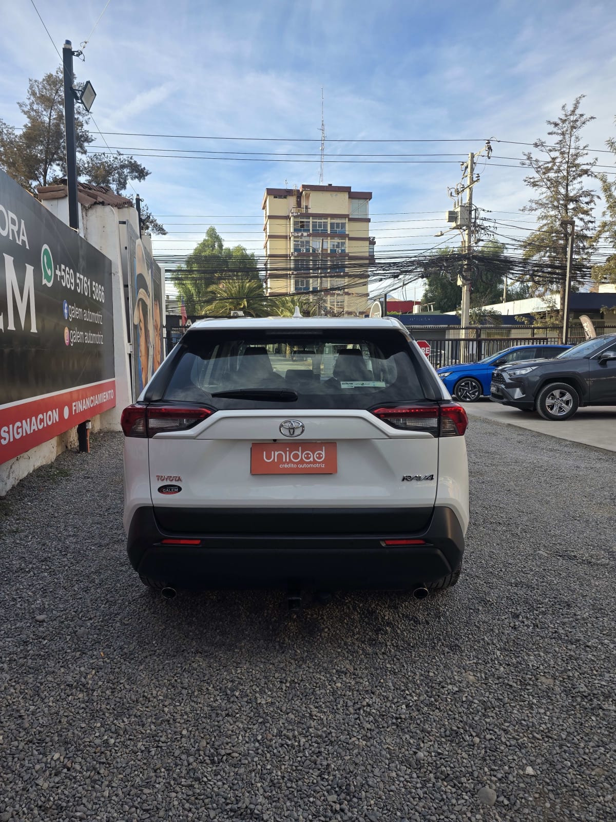 2022 Toyota Rav 4 Blanco - Miniatura 4