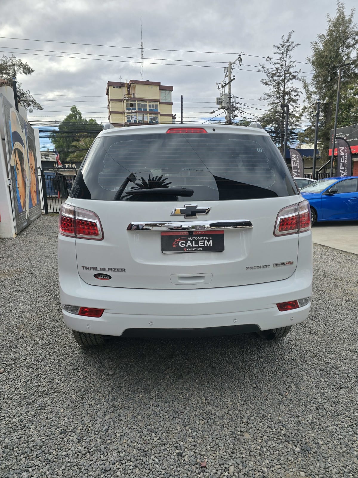 2022 Chevrolet Trailblazer 4X4 2.8 Aut Blanco - Miniatura 4