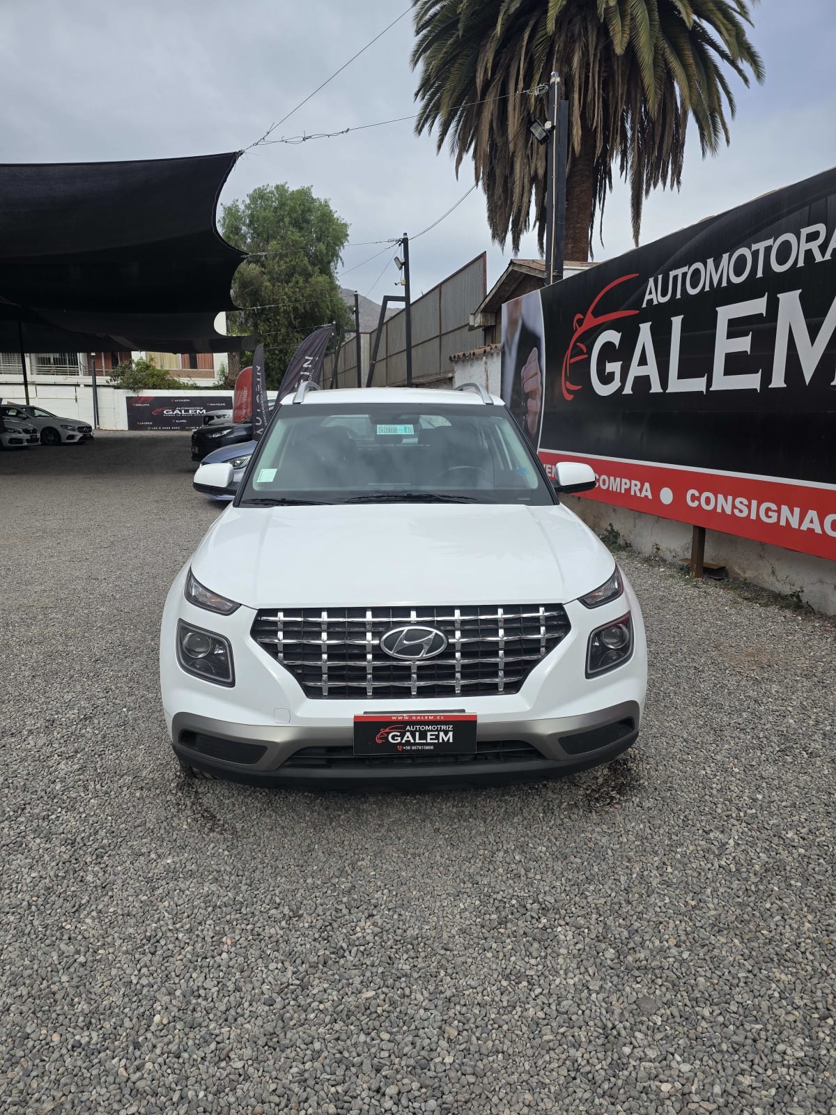 2021 Hyundai Venue Blanco - Imagen 1
