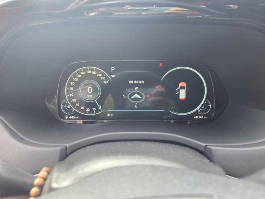 2021 Hyundai Palisade Diesel Negro - Miniatura 9