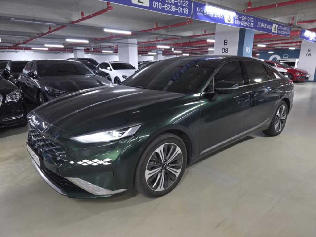 2023 Kia K8 Hybrid Verde - Miniatura 4