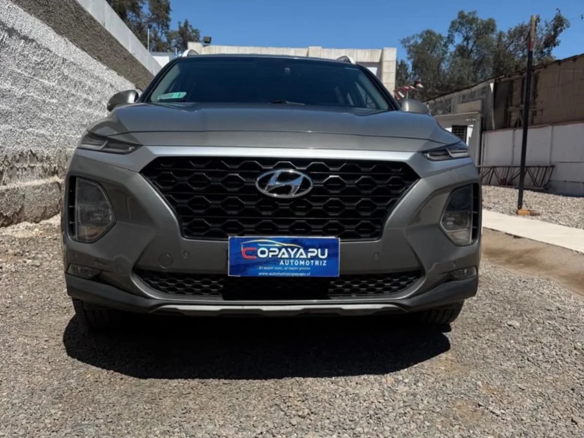2021 Hyundai Santa Fe 2.2 Gris - Imagen 1