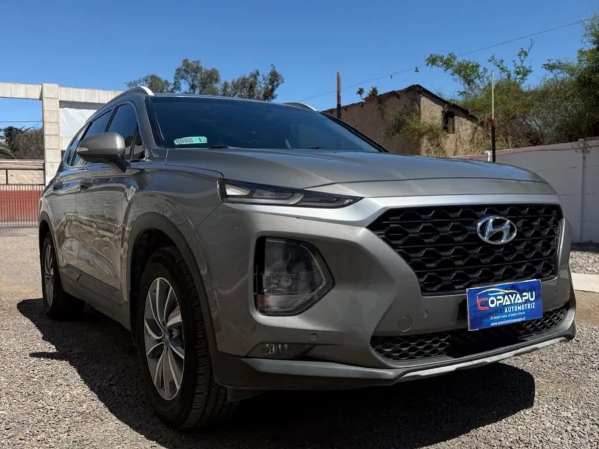 2021 Hyundai Santa Fe 2.2 Gris - Miniatura 3