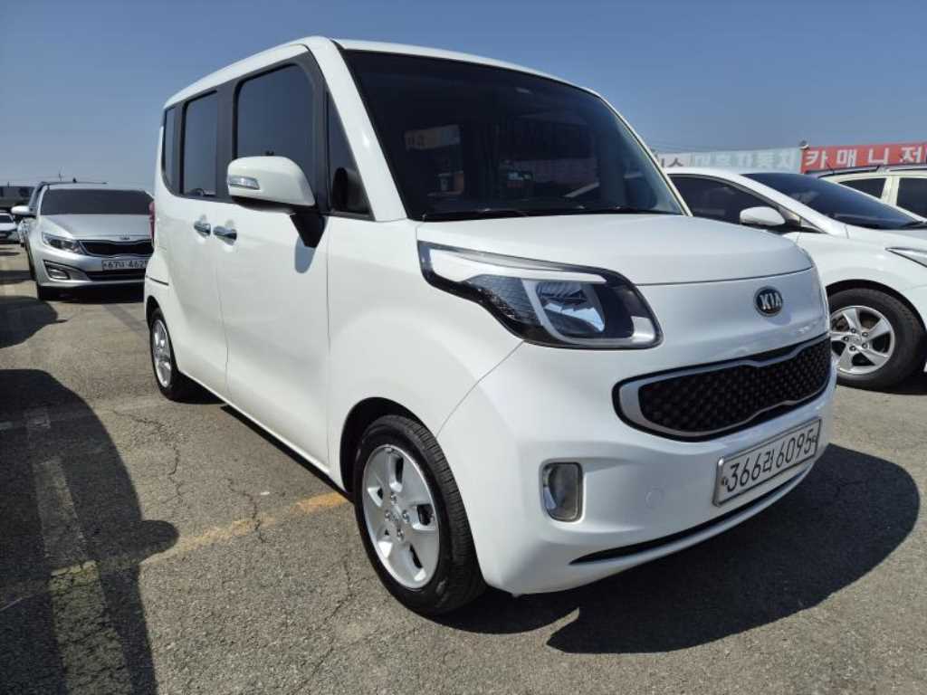 2017 KIA Ray Ref 420359 Gasoline Blanco - Miniatura 3