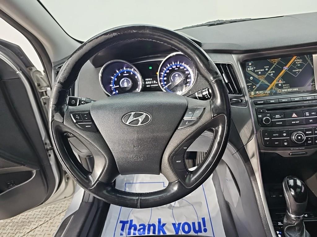 2014 Hyundai Sonata Ref 420337 Gasoline Plata - Miniatura 9