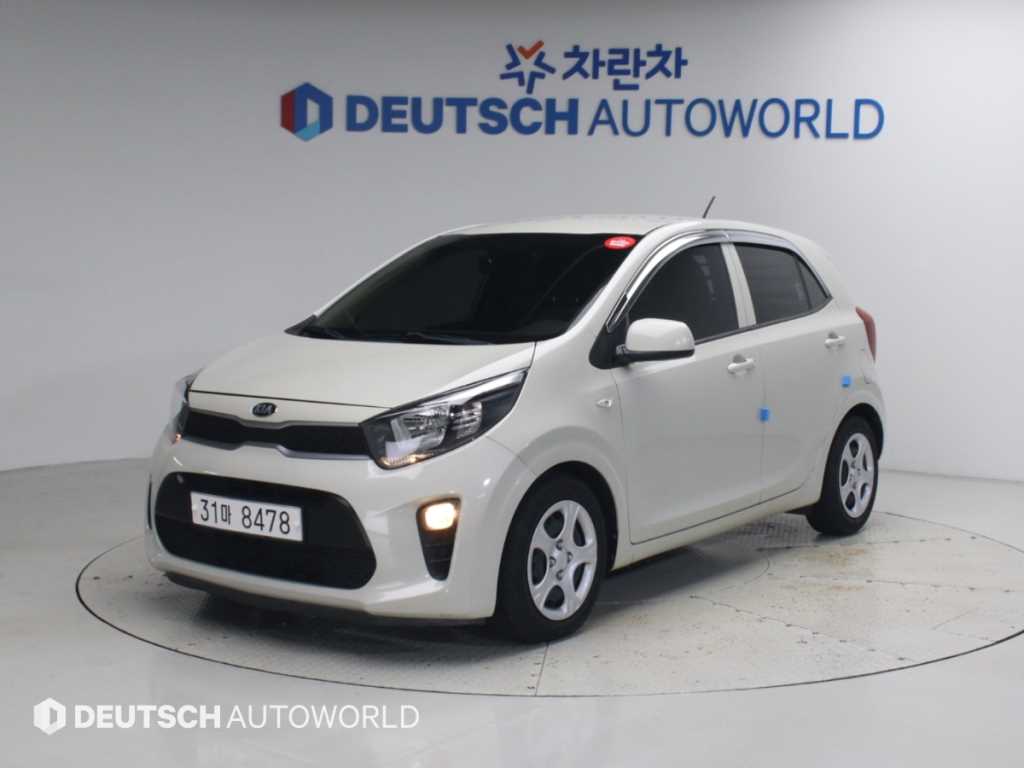 2017 KIA Morning Ref 420351 Gasoline Blanco - Imagen 1