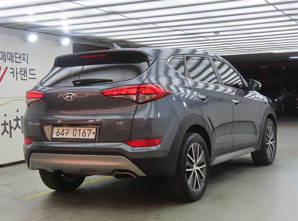 2017 Hyundai Tucson 1.6T Gris - Miniatura 4