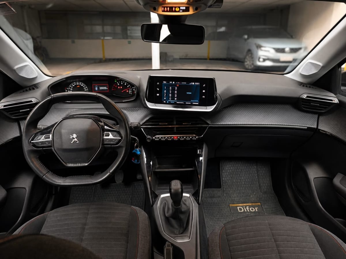 2021 Peugeot 208 1.2 Gris - Miniatura 8