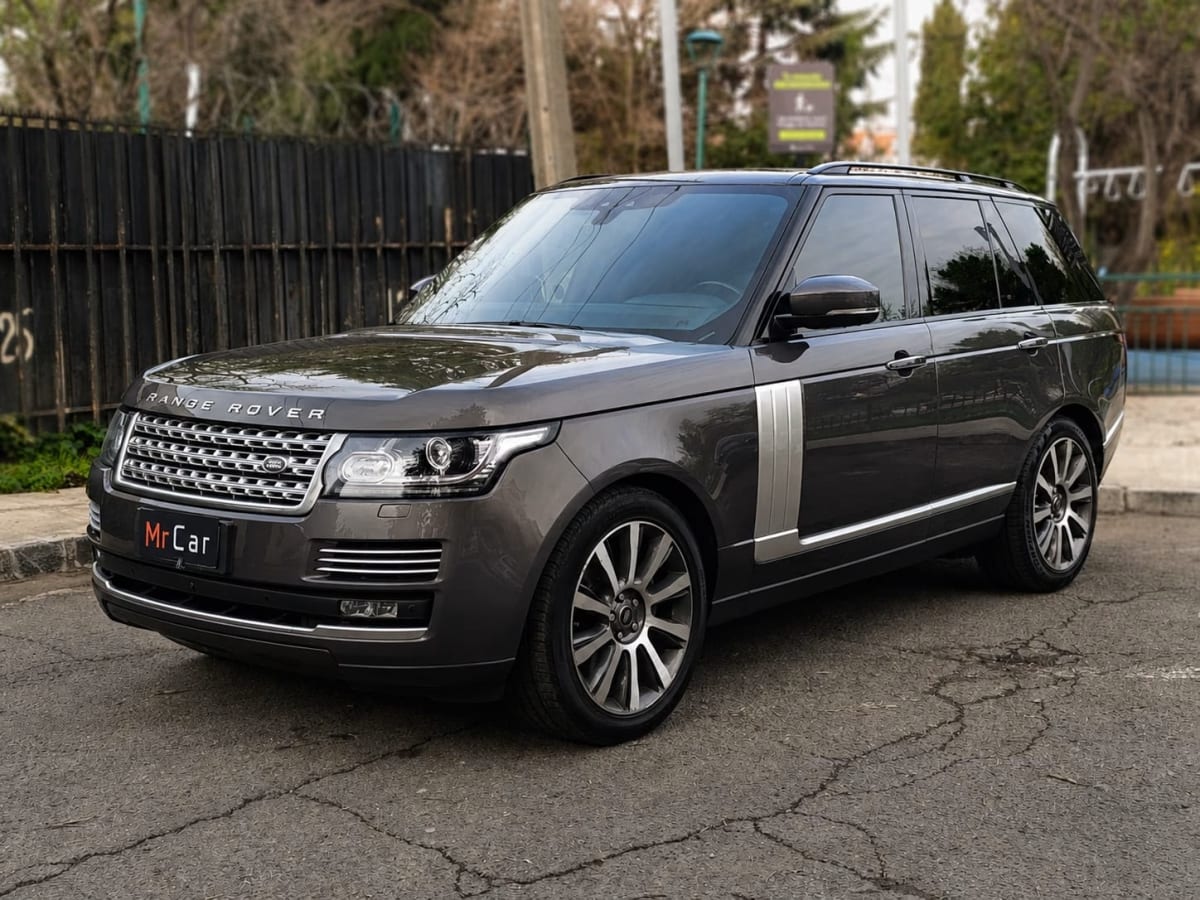 2017 Land Rover Ranger Rover Vogue Gris - Miniatura 9