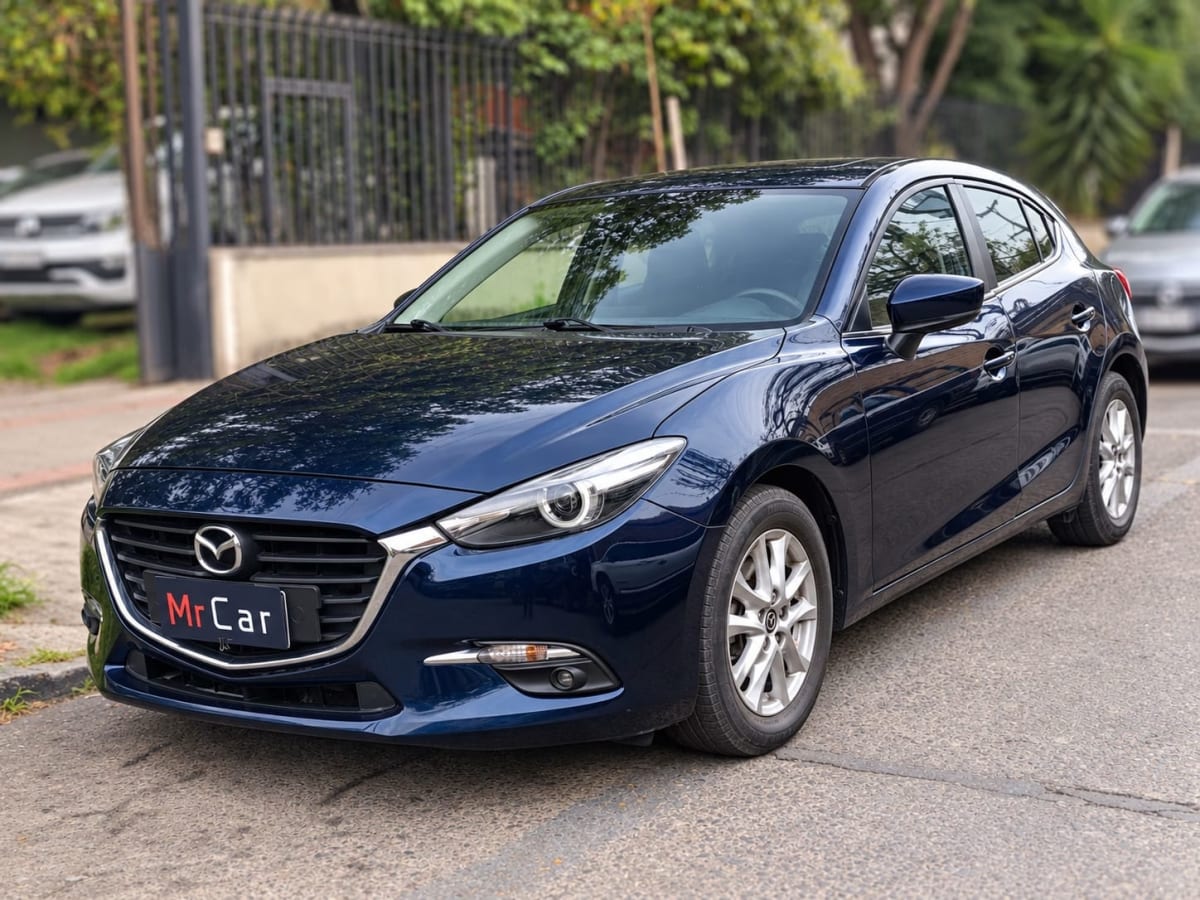 2017 Mazda 3 3 Azul - Miniatura 2