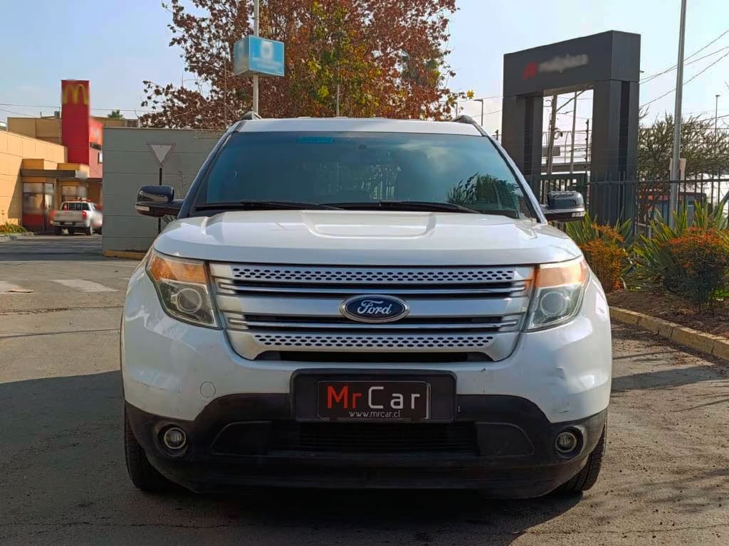 2014 Ford Explorer 4X2 Blanco - Imagen 1