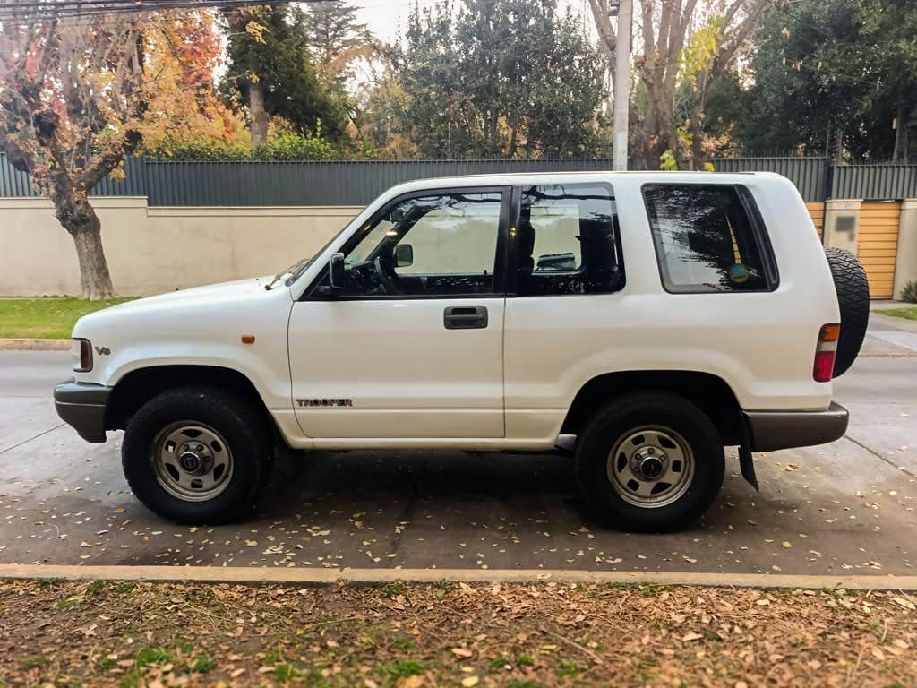 1993 Chevrolet Trooper Blanco - Miniatura 3