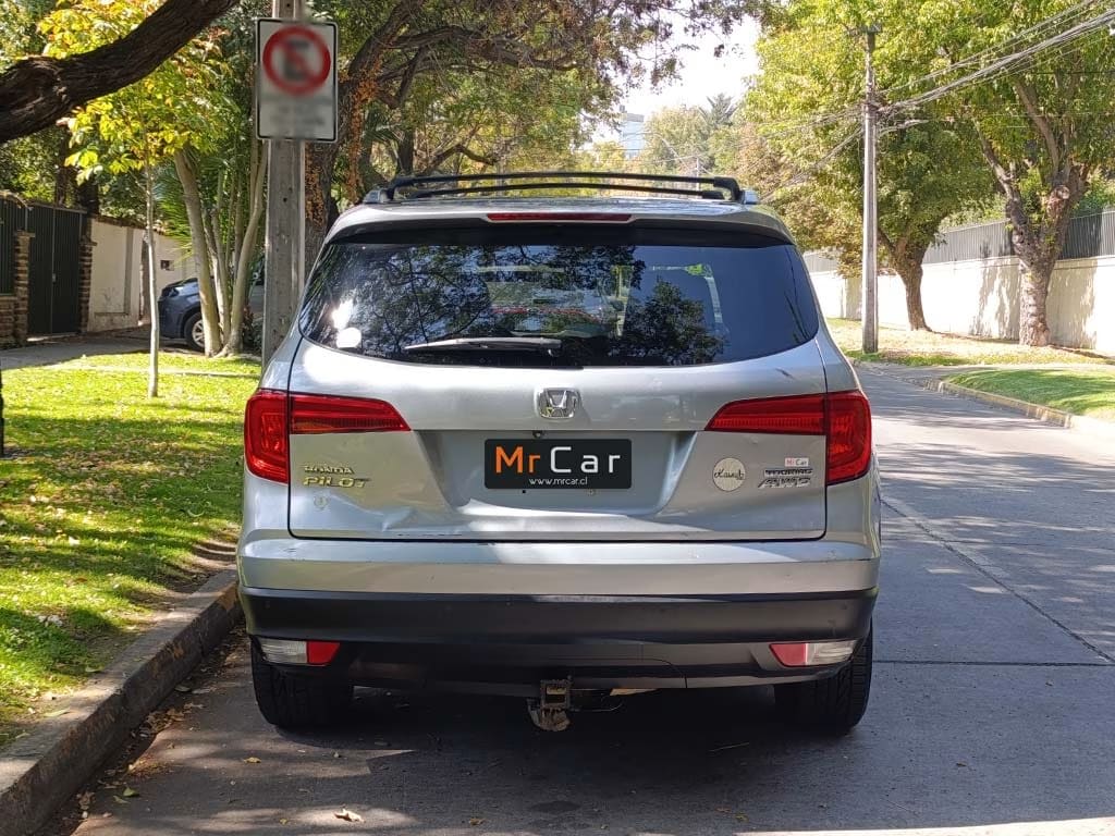 2016 Honda Pilot 4x4 Plata - Miniatura 5