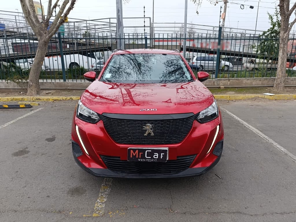 2021 Peugeot 2008 Rojo - Imagen 1