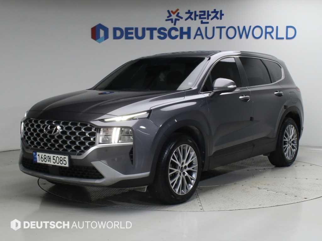 2021 Hyundai Santa Fe Diesel Gris - Imagen 1