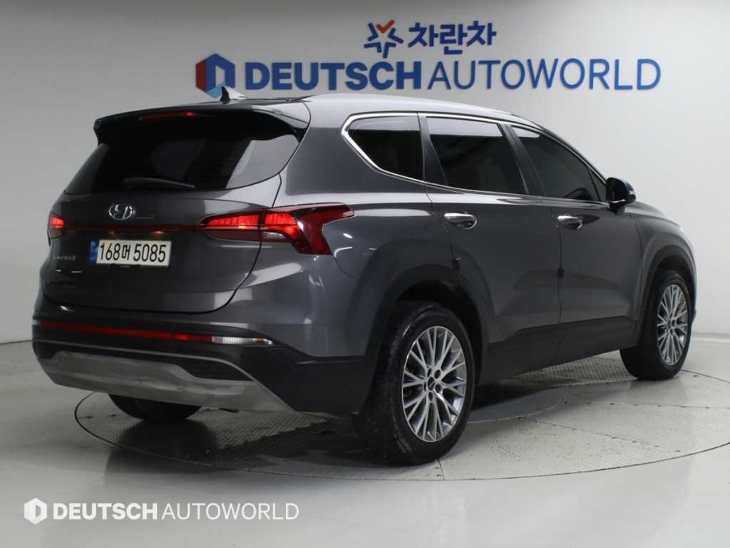 2021 Hyundai Santa Fe Diesel Gris - Miniatura 2