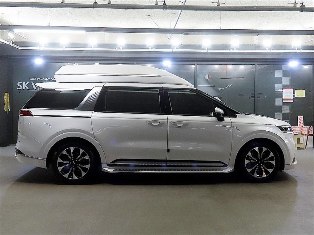 2021 Kia Carnival 4th Blanco - Miniatura 3
