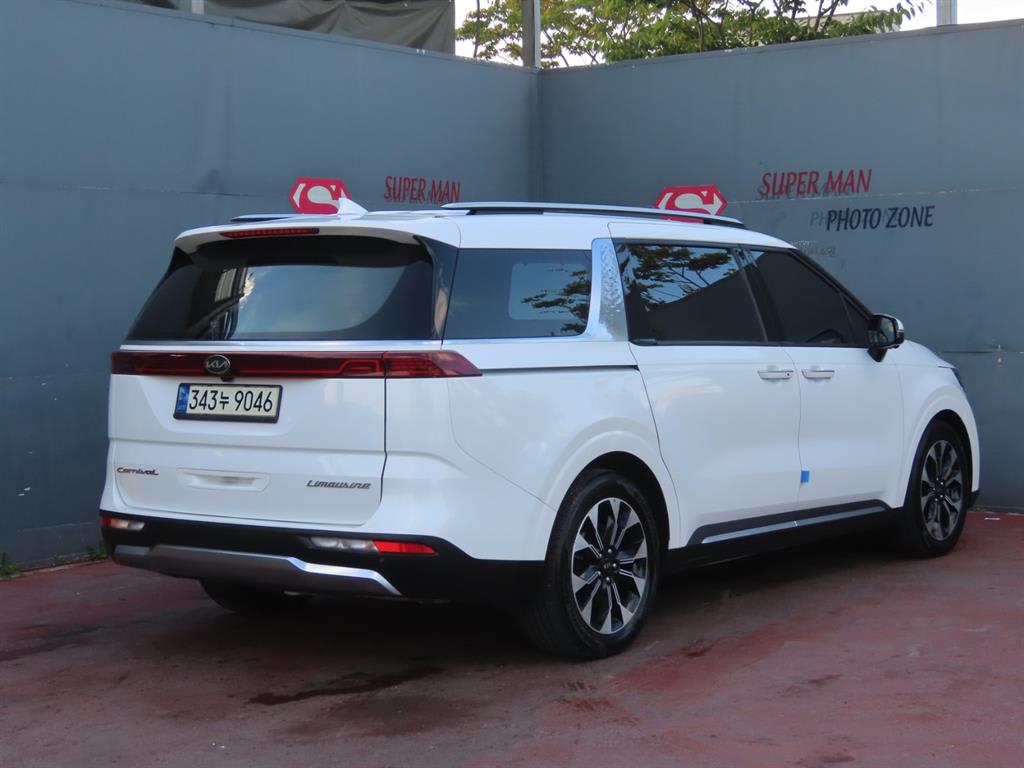 2021 Kia Carnival 4th Blanco - Miniatura 3