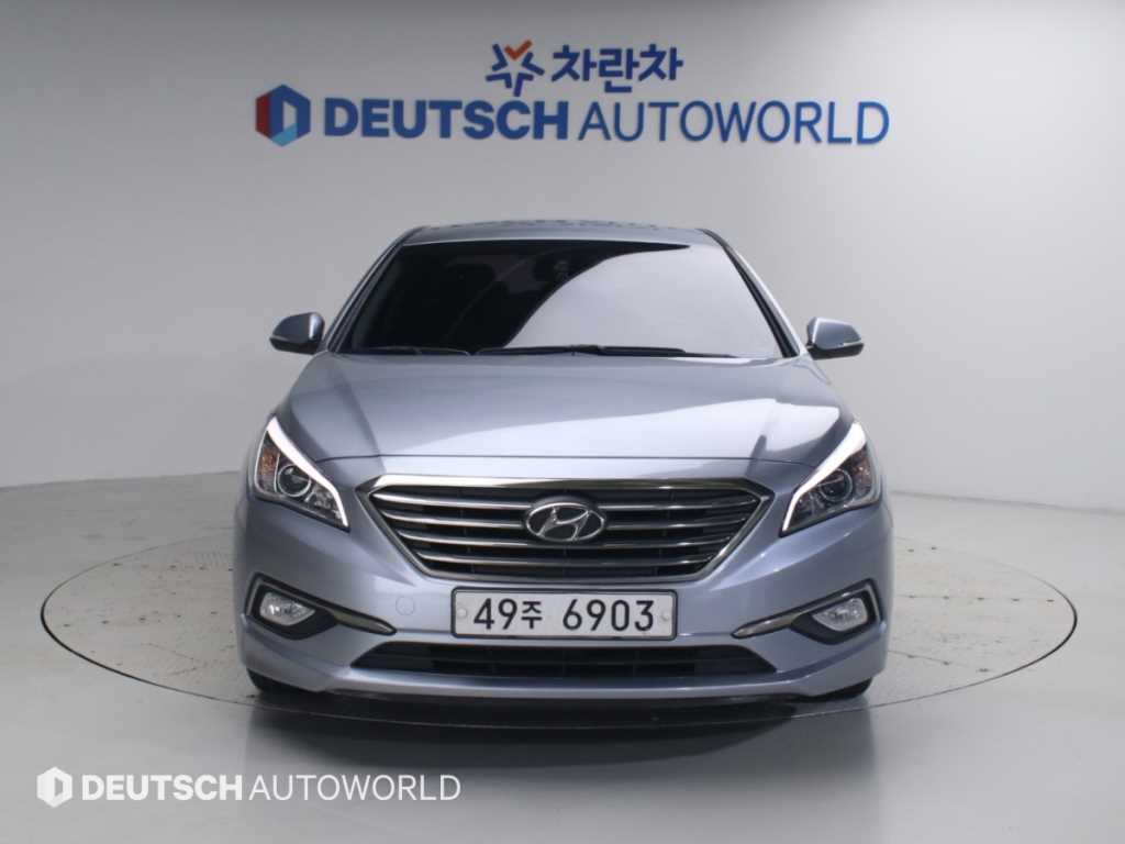 2015 Hyundai Sonata Ref 420798 Diesel Gris - Miniatura 3