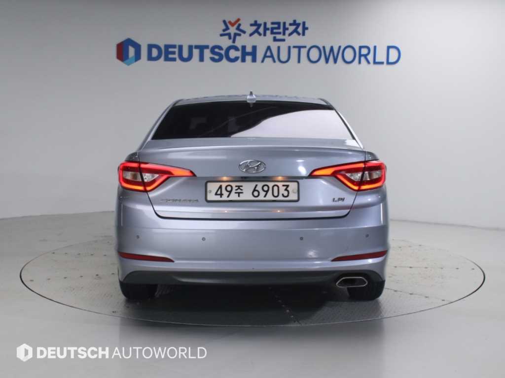 2015 Hyundai Sonata Ref 420798 Diesel Gris - Miniatura 4