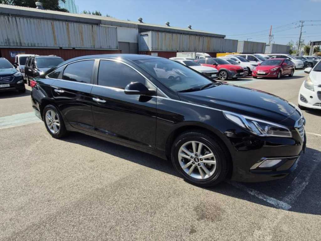 2015 Hyundai Sonata Ref 420765 Diesel Negro - Miniatura 3