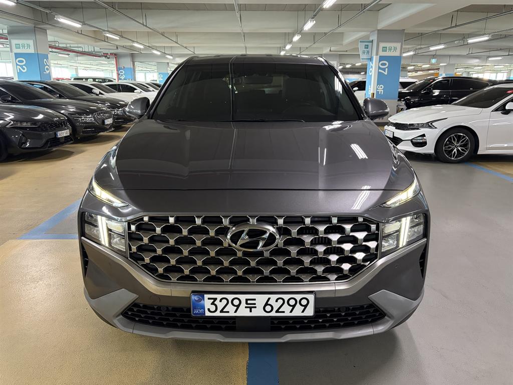 2022 Hyundai Santa Fe Hybrid Gris - Miniatura 2