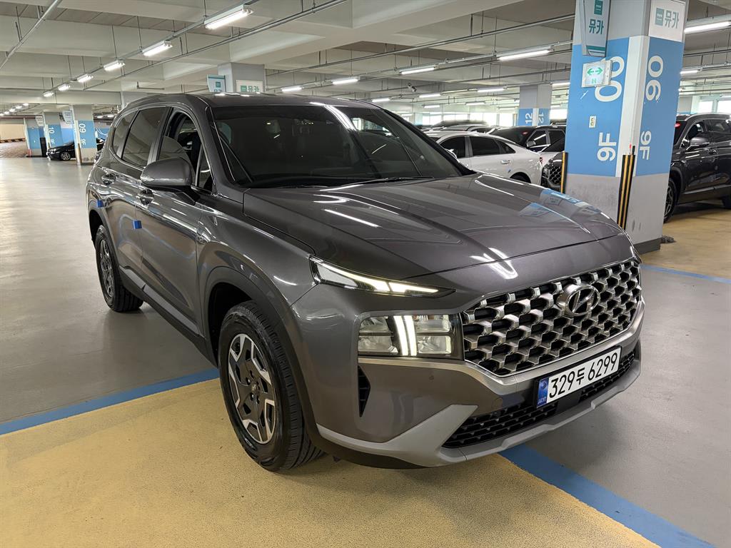2022 Hyundai Santa Fe Hybrid Gris - Miniatura 3