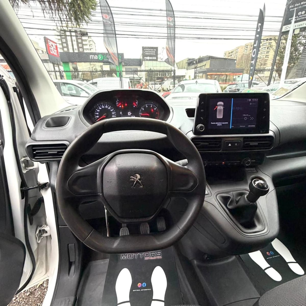 2022 Peugeot Partner HDI Blanco - Miniatura 8