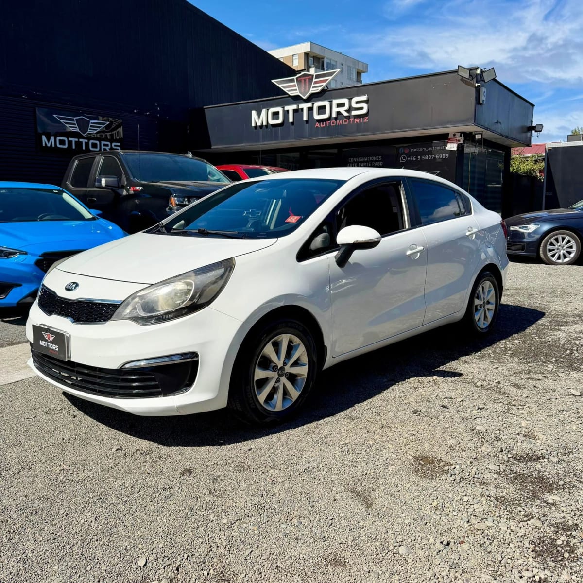 2017 Kia RIO 4 EX Blanco - Miniatura 2