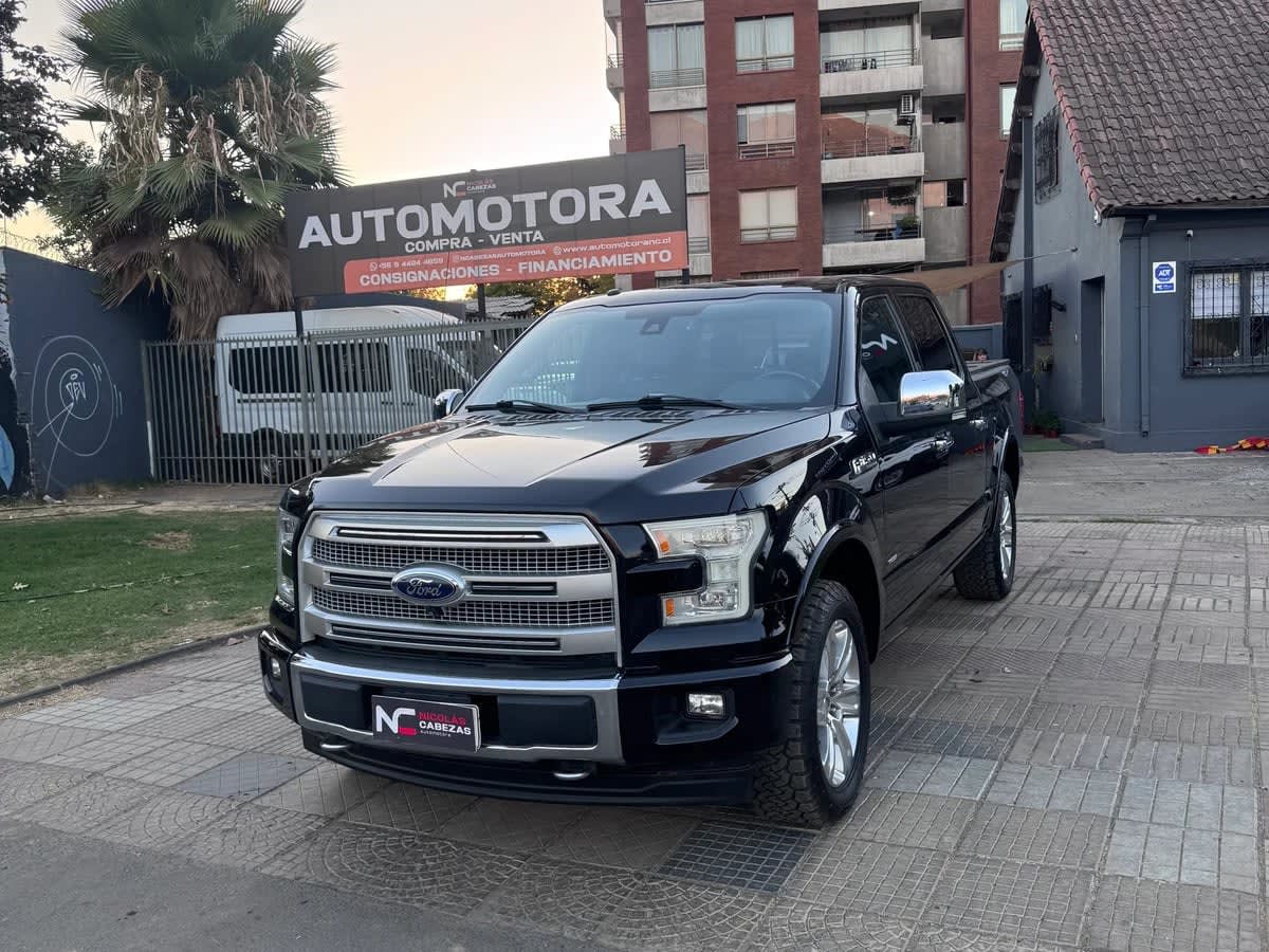 2017 FORD F-150 3.5 Negro - Miniatura 4