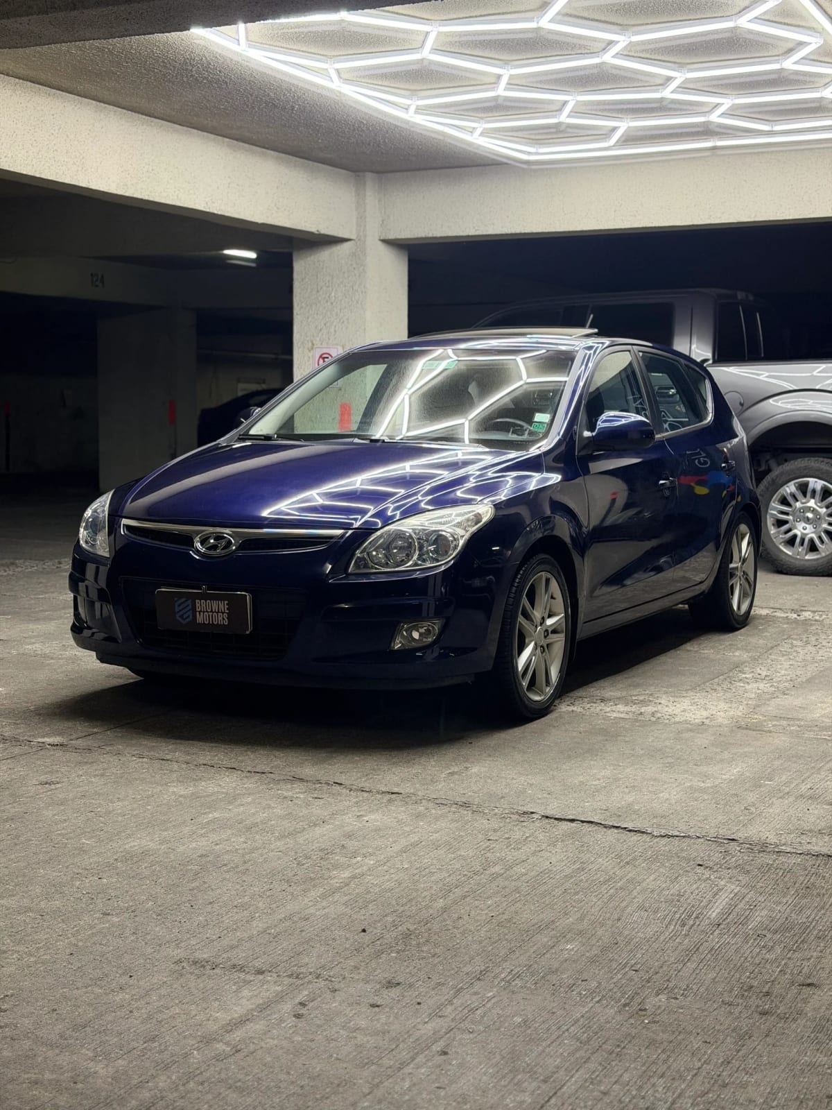 2010 Hyundai I30 Gls 2.0 Azul - Miniatura 3
