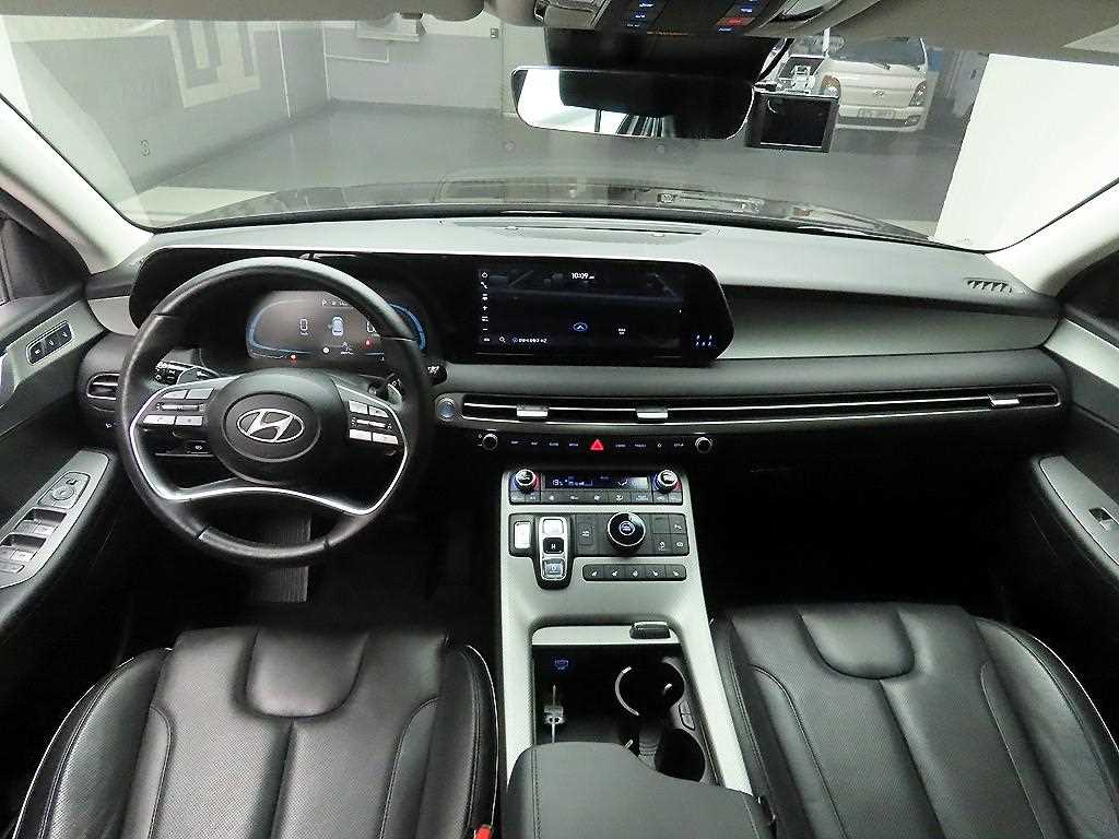2023 Hyundai Palisade Gasoline Negro - Miniatura 8