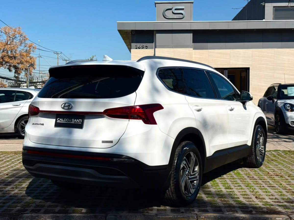 2022 HYUNDAI SANTA FE VALVE Blanco - Miniatura 5