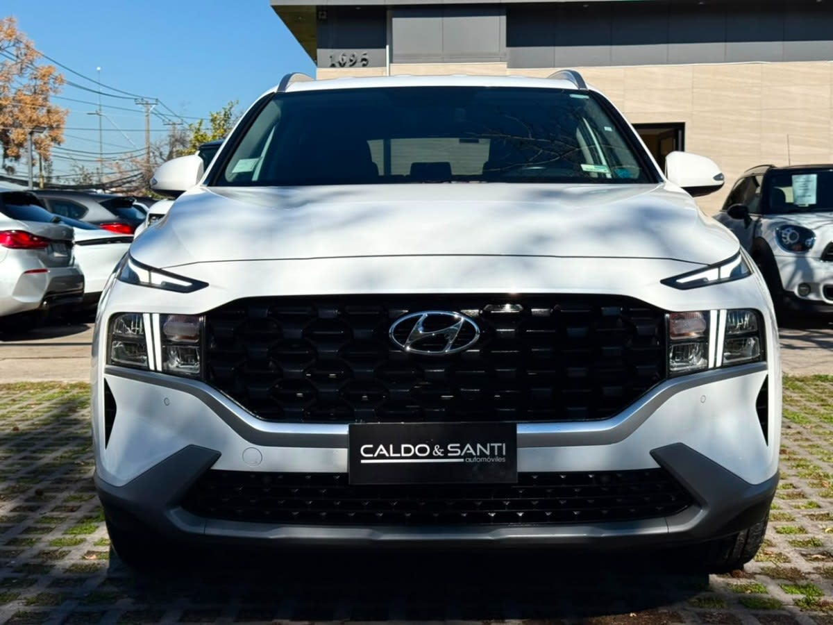 2022 HYUNDAI SANTA FE VALVE Blanco - Miniatura 8