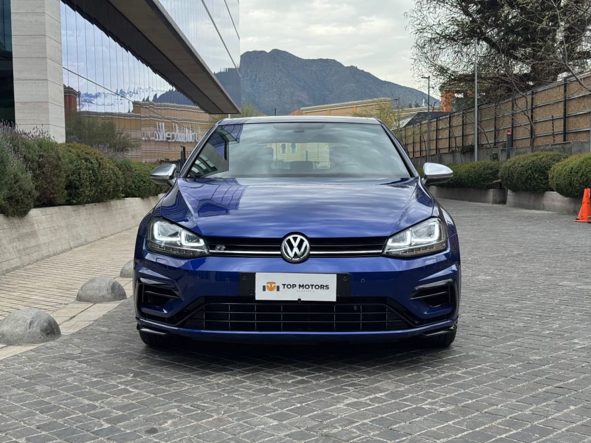 2018 Volkswagen GOLF R Azul - Miniatura 2