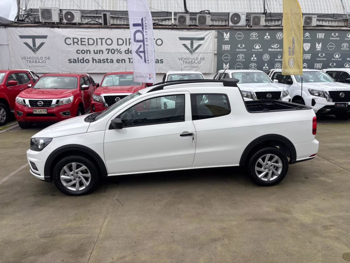 2022 Volkswagen Saveiro Blanco - Miniatura 4