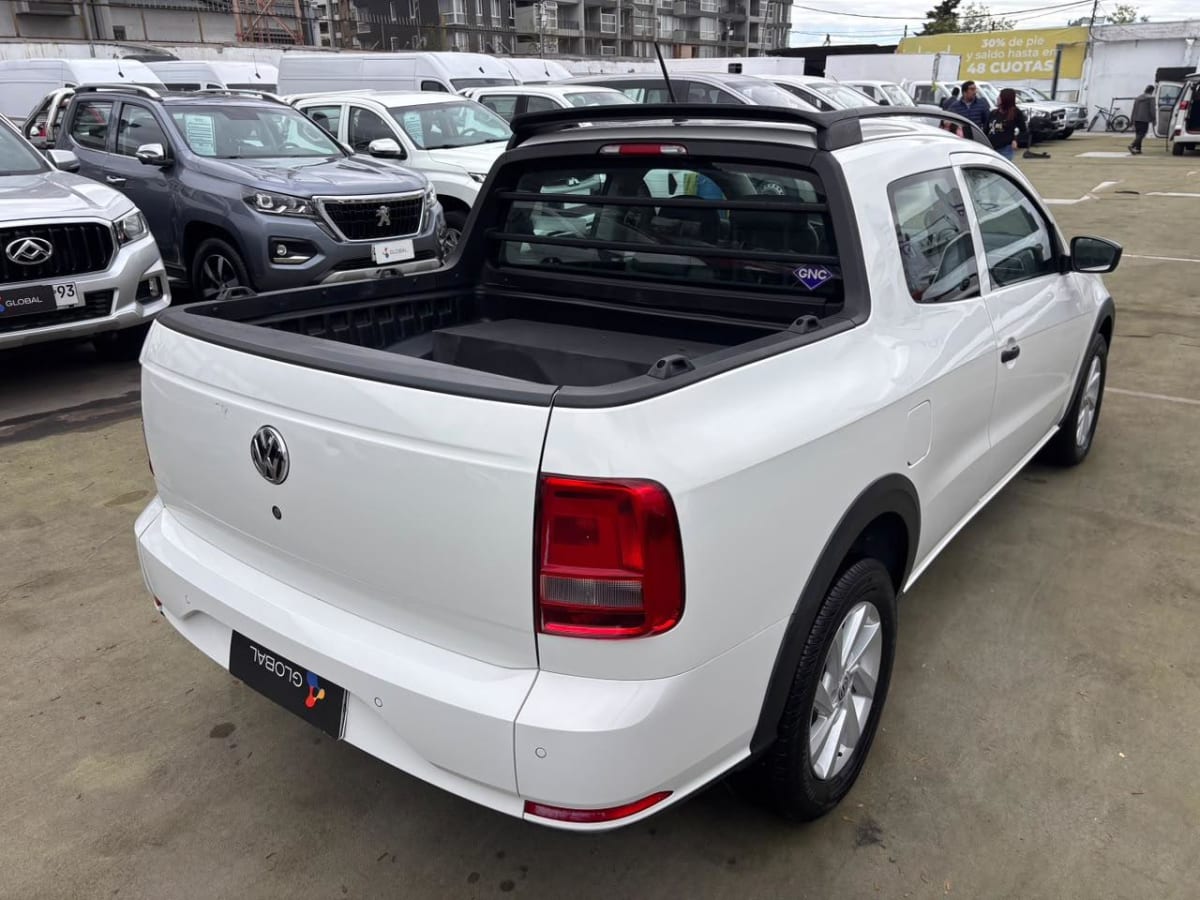 2022 Volkswagen Saveiro Blanco - Miniatura 8