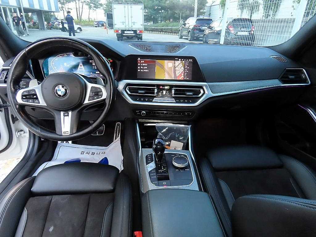 2021 BMW Serie 3 3 Series Ref 421152 Gasoline Blanco - Miniatura 7