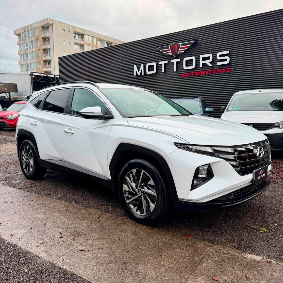 2024 Hyundai Tucson NX4 Blanco - Miniatura 3