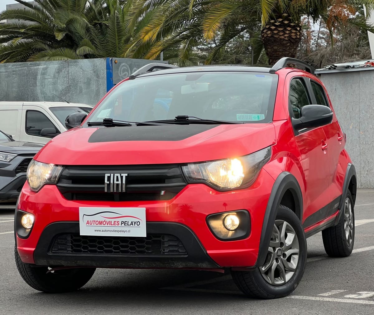 2021 Fiat Mobi 1.0 Rojo - Miniatura 3