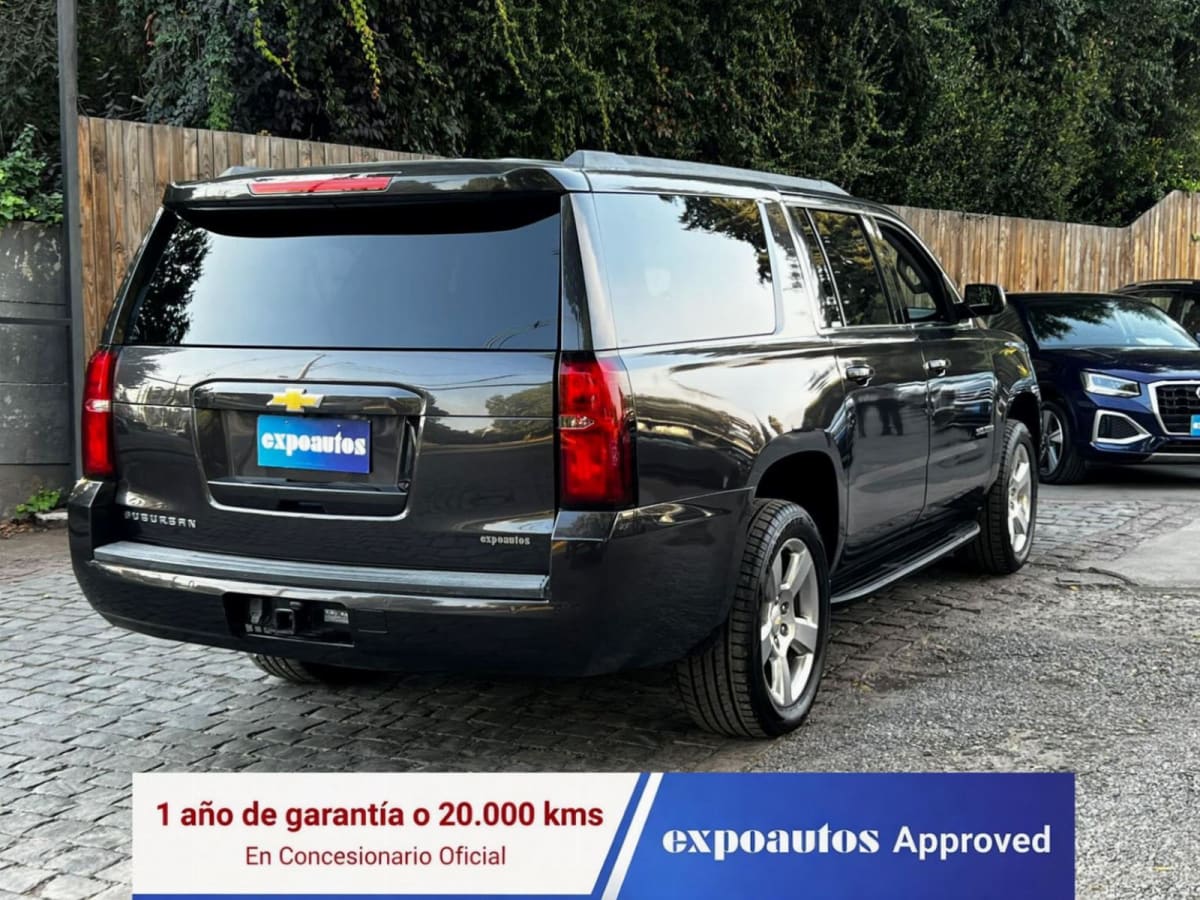 2015 CHEVROLET SUBURBAN LT Gris - Miniatura 6