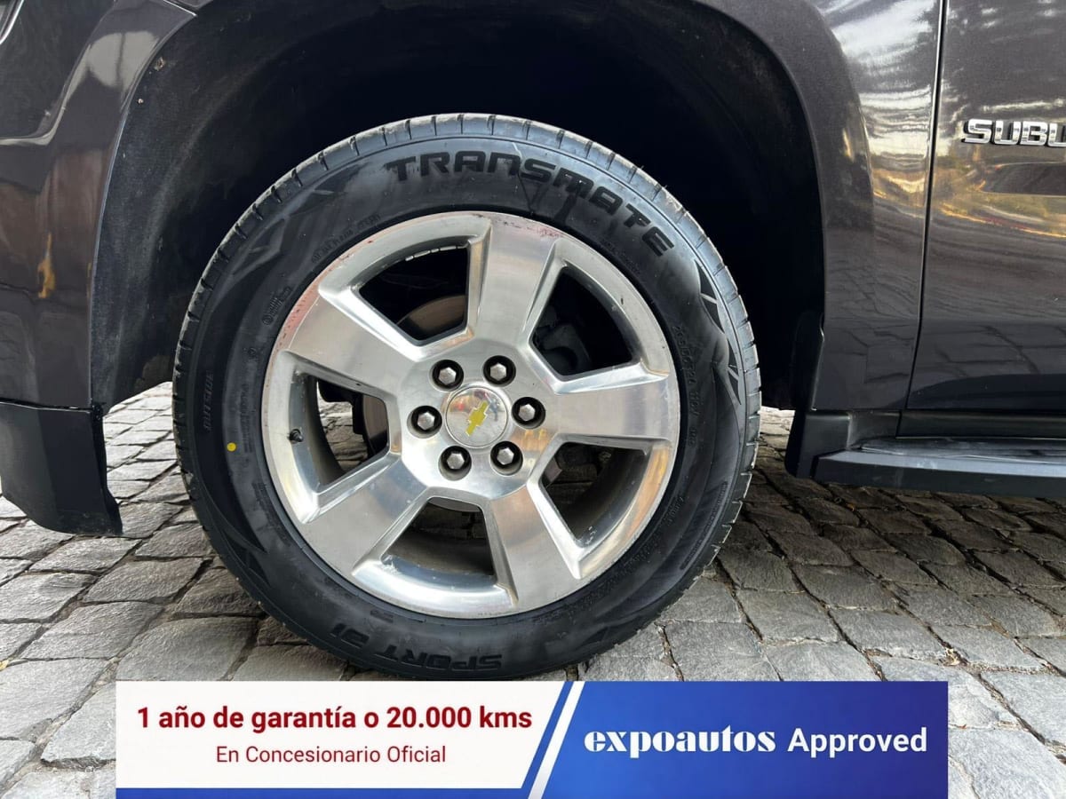 2015 CHEVROLET SUBURBAN LT Gris - Miniatura 10